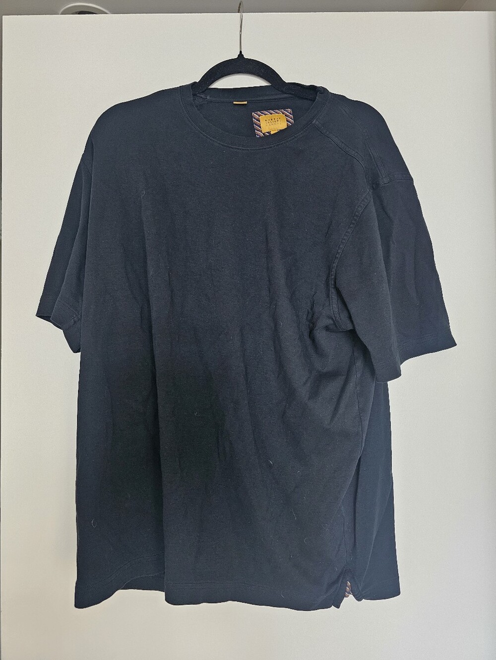 Robert Talbott 100% Pima Cotton Oversized Crewneck T-Shirt